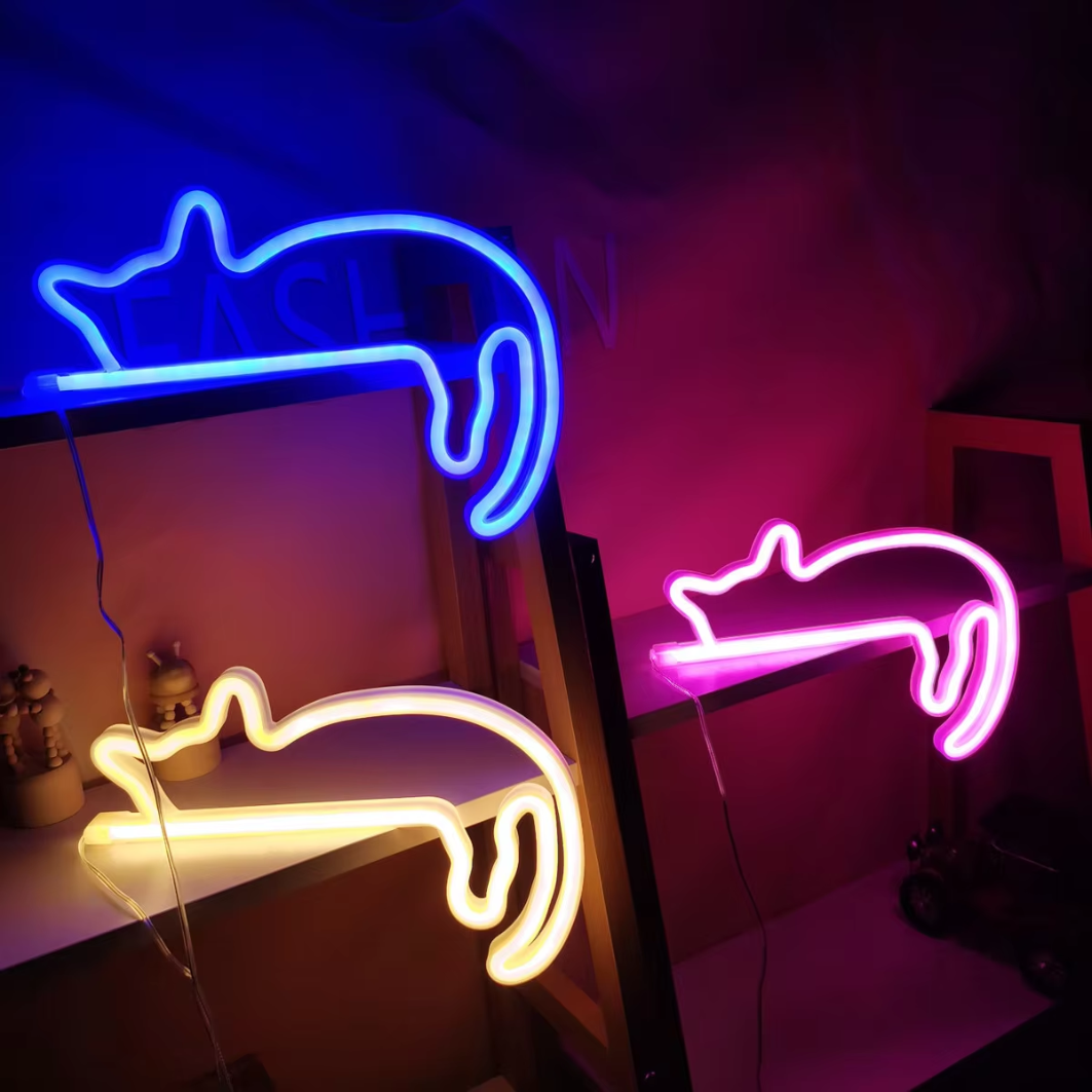 CAT NEON SIGN