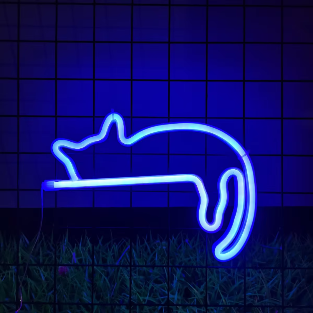 CAT NEON SIGN