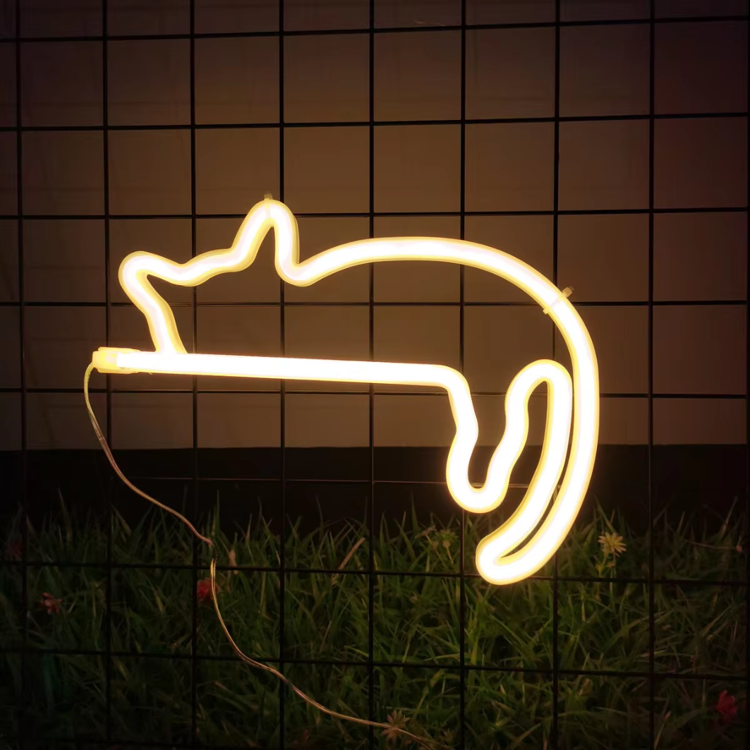 CAT NEON SIGN