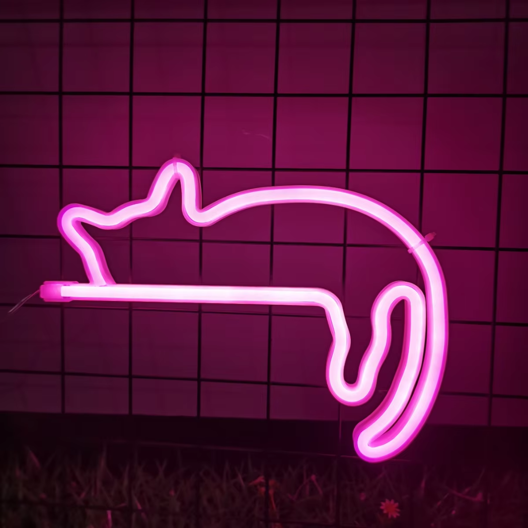 CAT NEON SIGN