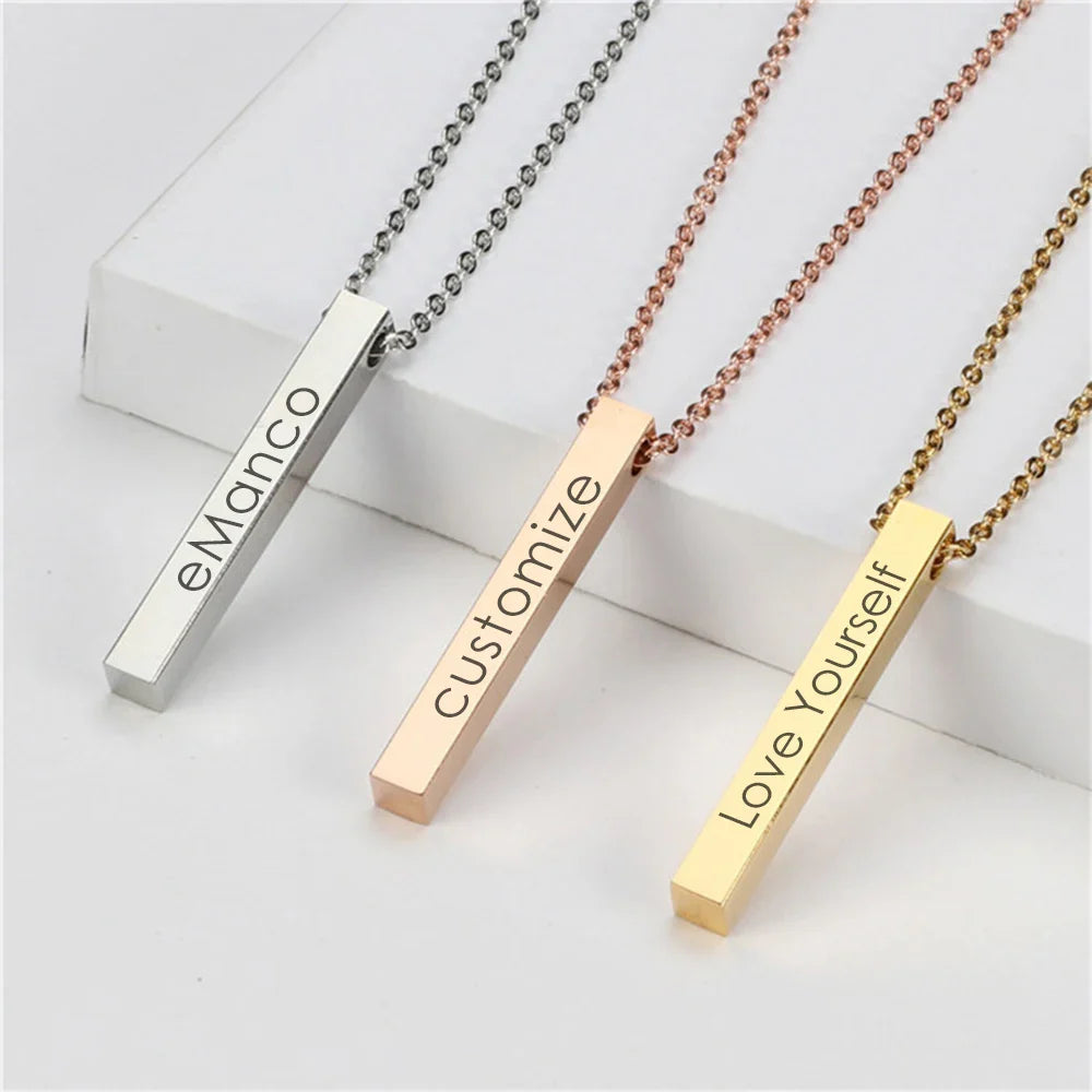PILLAR BAR NECKLACE