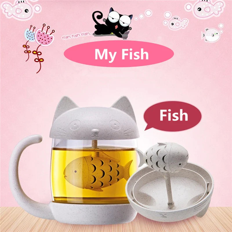 CAT TEA CUP