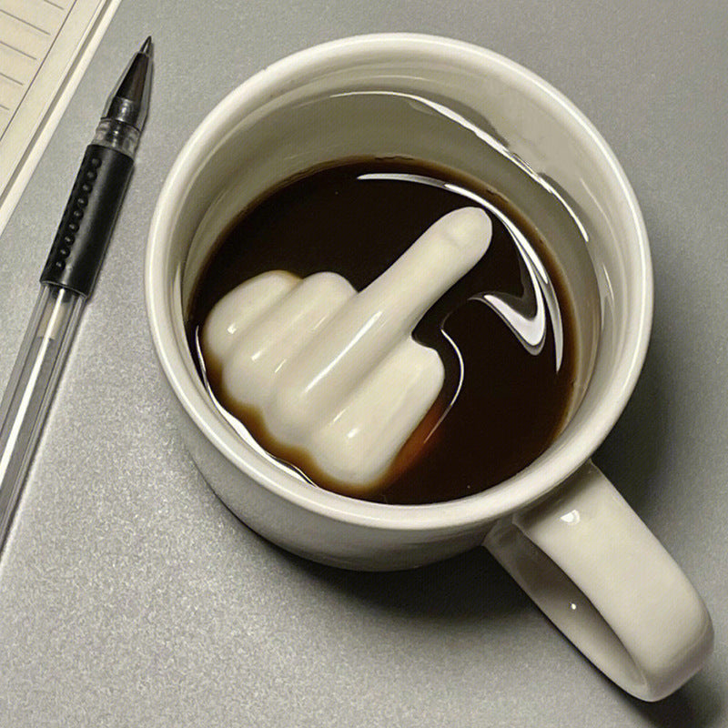 MIDDLE FINGER MUG
