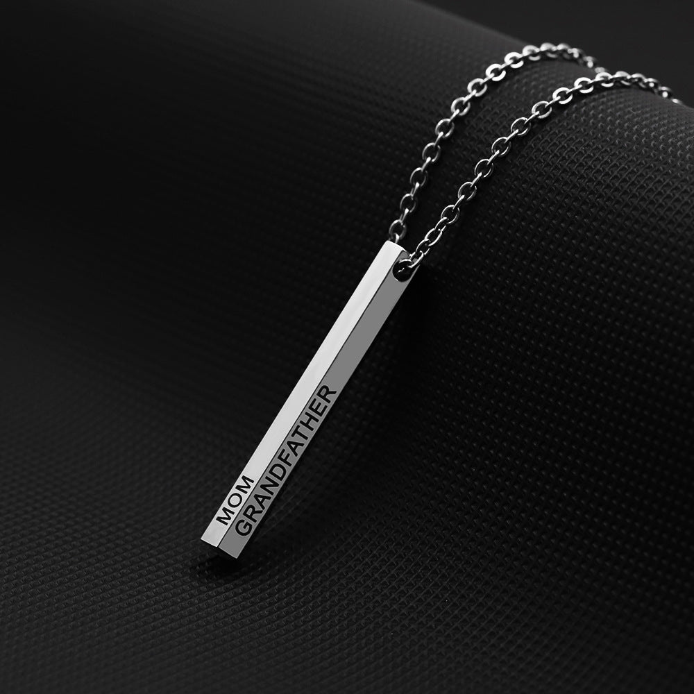 PILLAR BAR NECKLACE