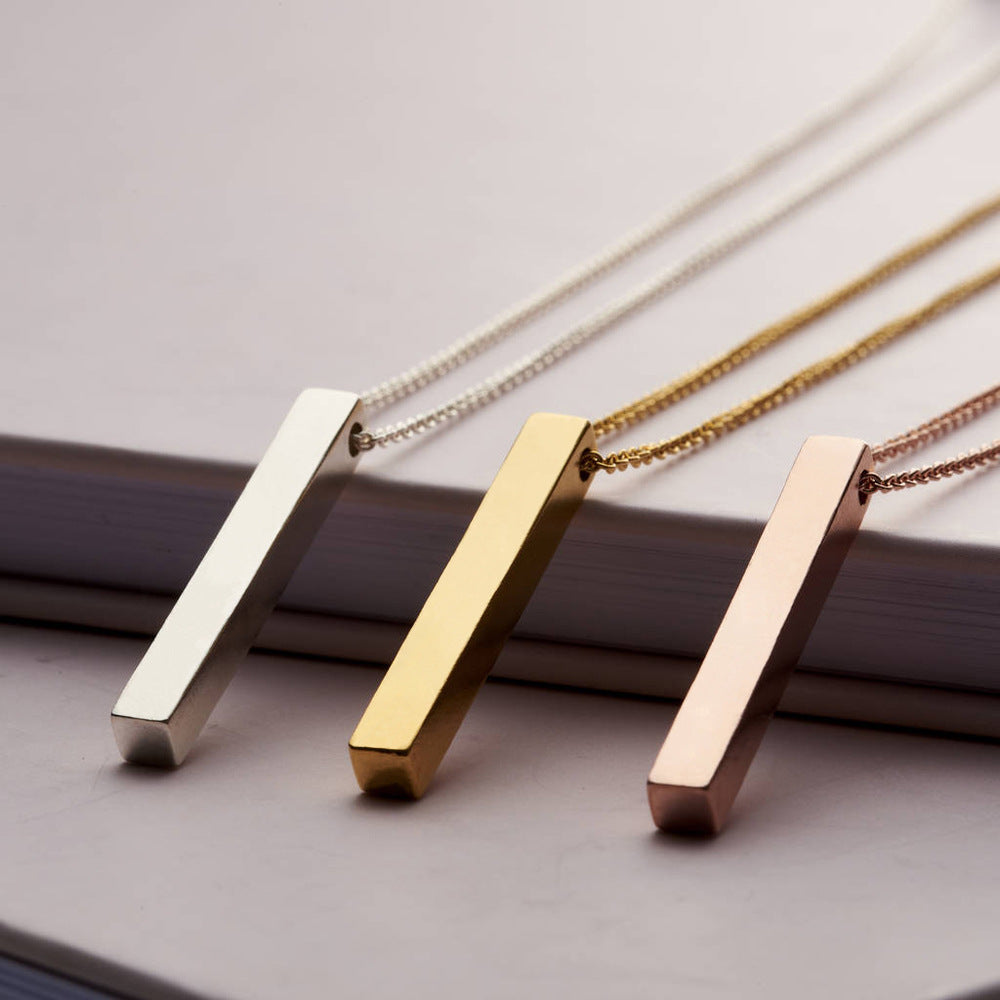 PILLAR BAR NECKLACE