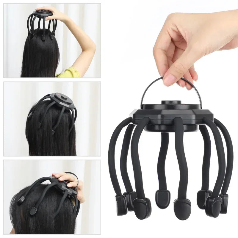 HEAD MASSAGER OCTOPUS