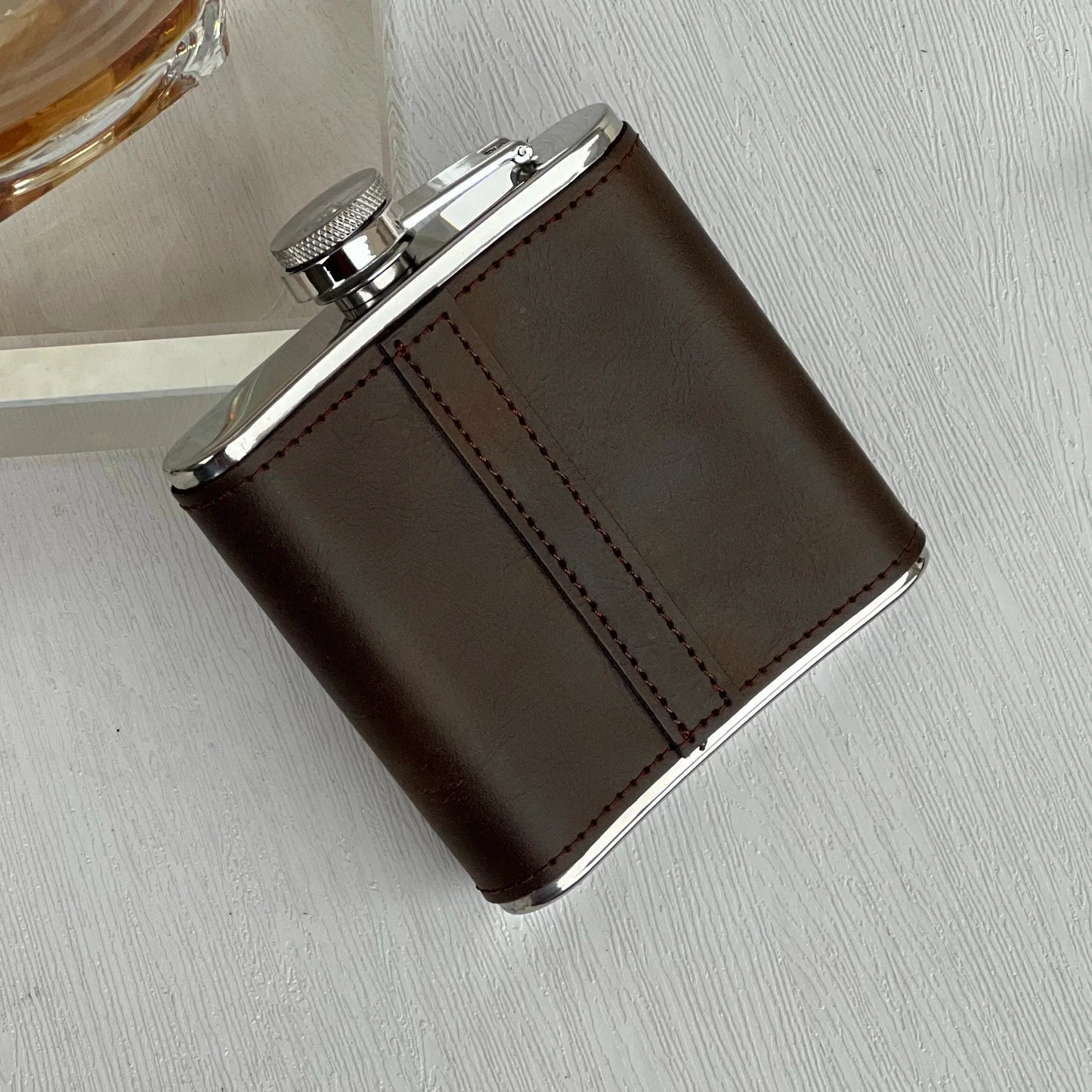 LEATHER FLASK