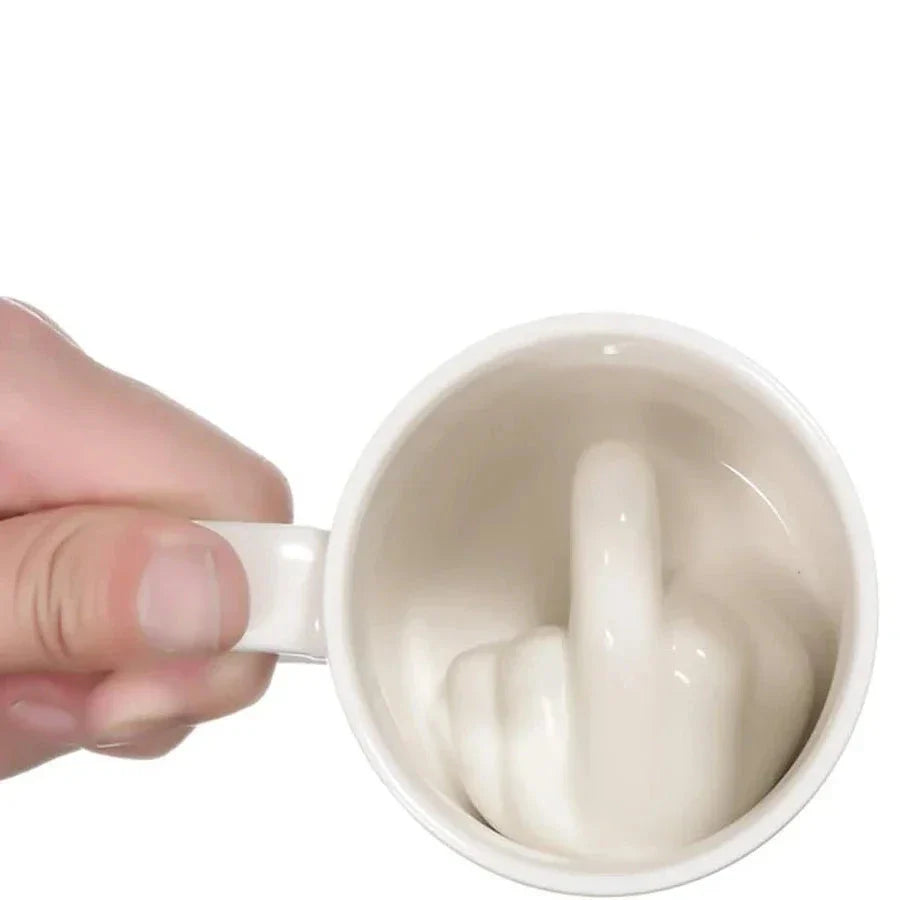 MIDDLE FINGER MUG