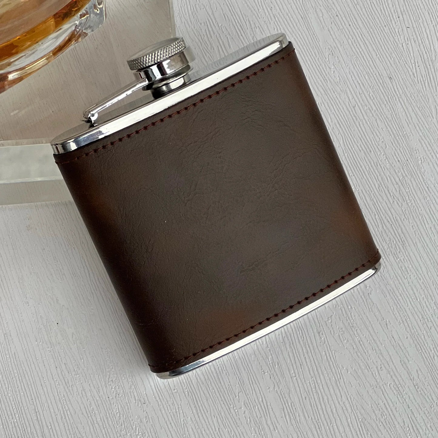 LEATHER FLASK