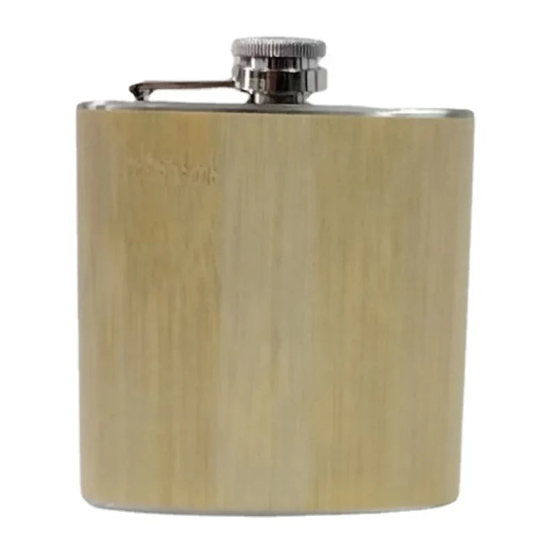 WOODEN FLASK