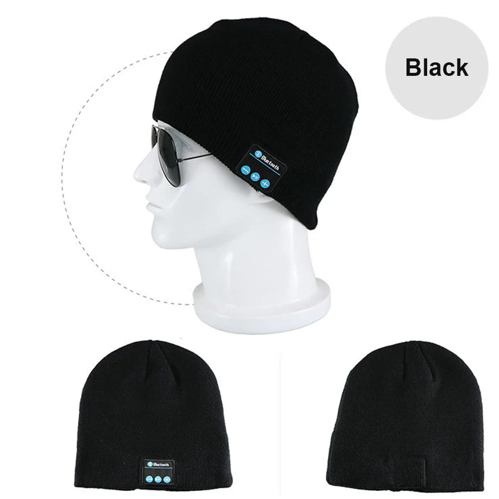BEANIE WITH BLUETOOTH HEADPHONES