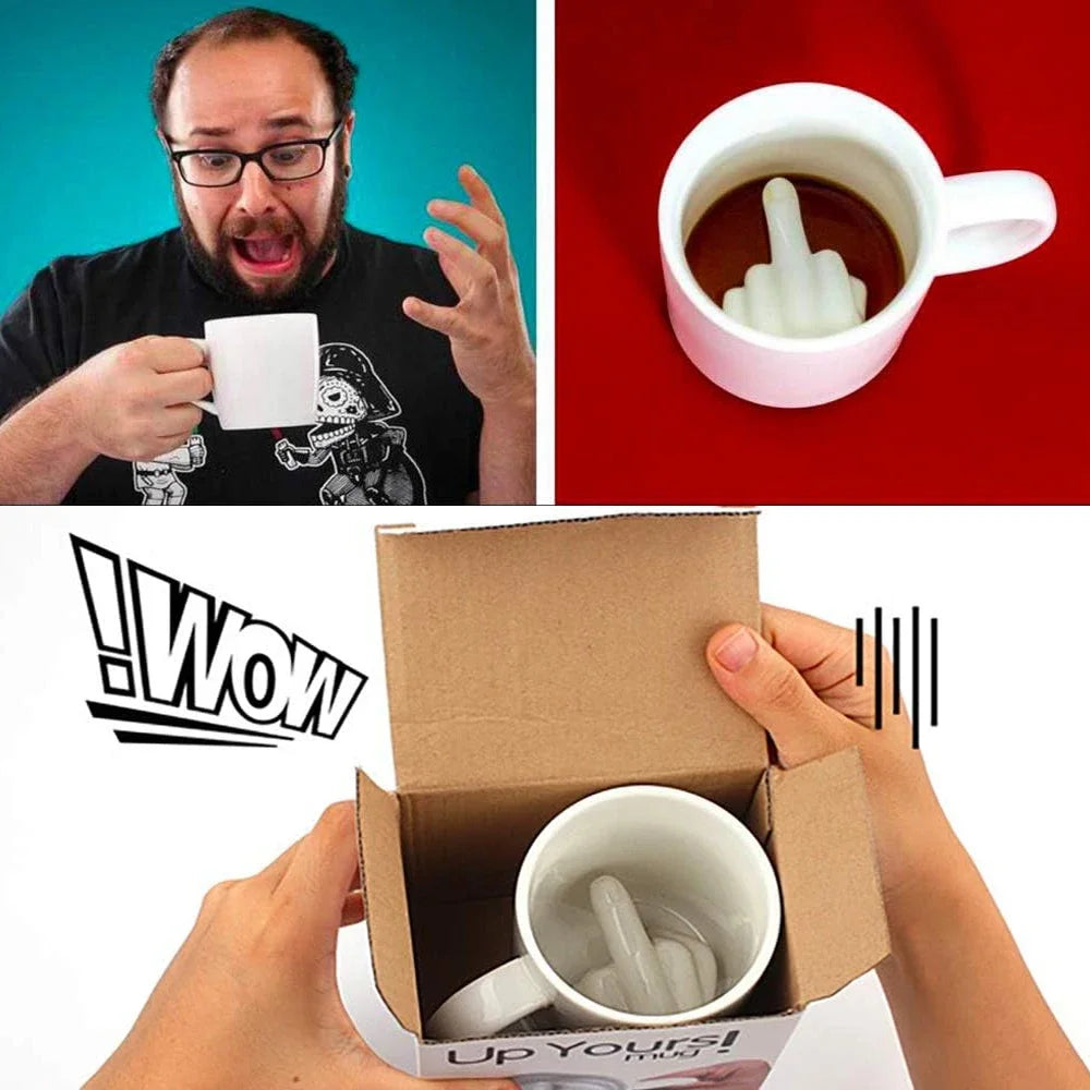 MIDDLE FINGER MUG