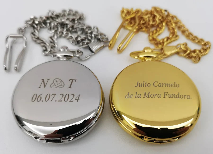 ENGRAVED POCKET WATCH