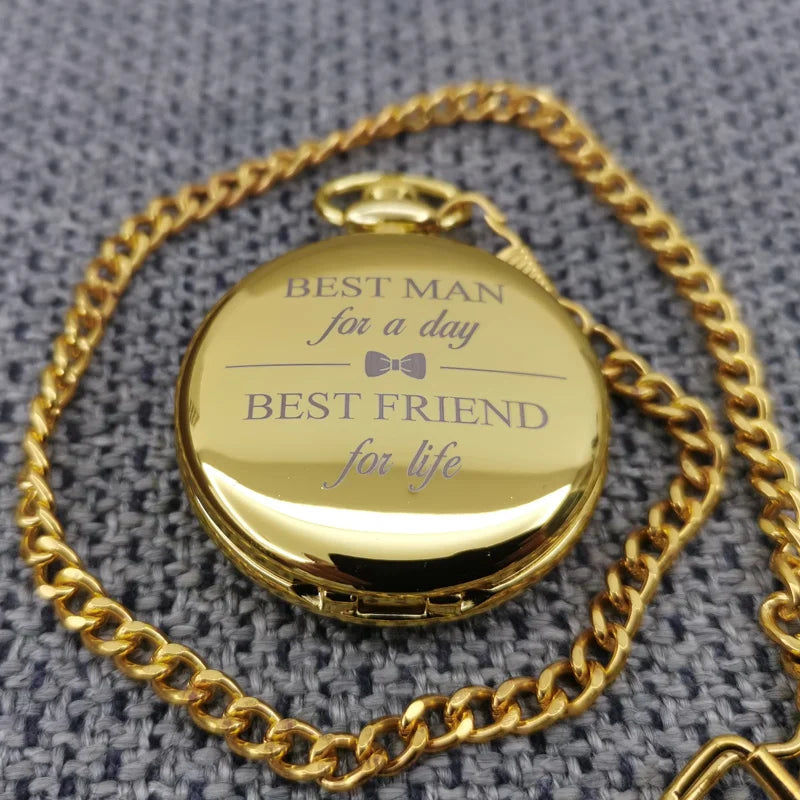 ENGRAVED POCKET WATCH