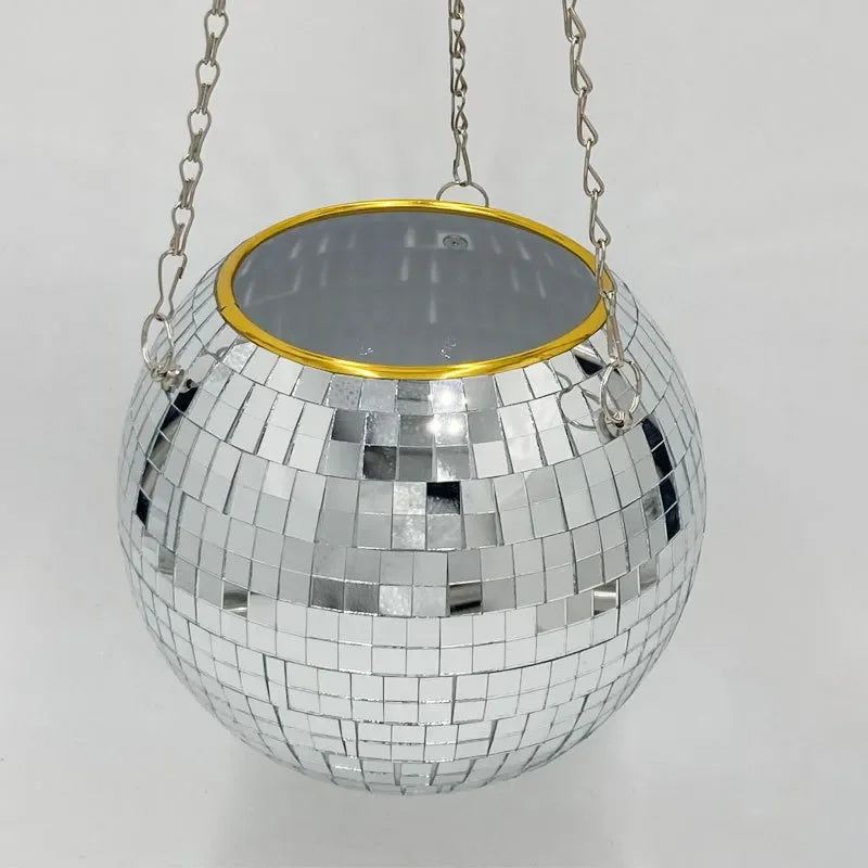 DISCO BALL PLANT HANGER