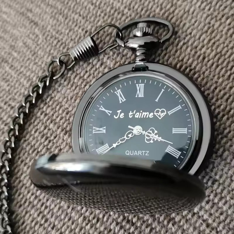 ENGRAVED POCKET WATCH