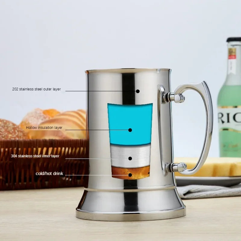 STAINLESS STEEL BEER MUG