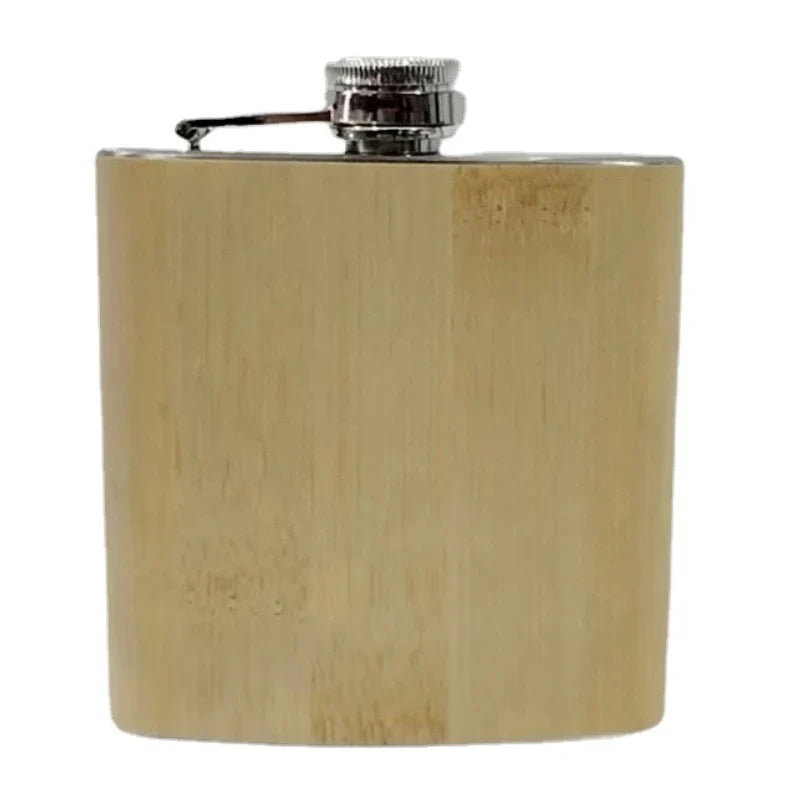WOODEN FLASK