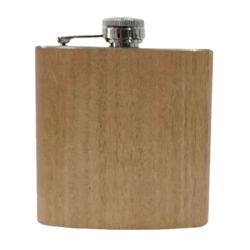 WOODEN FLASK