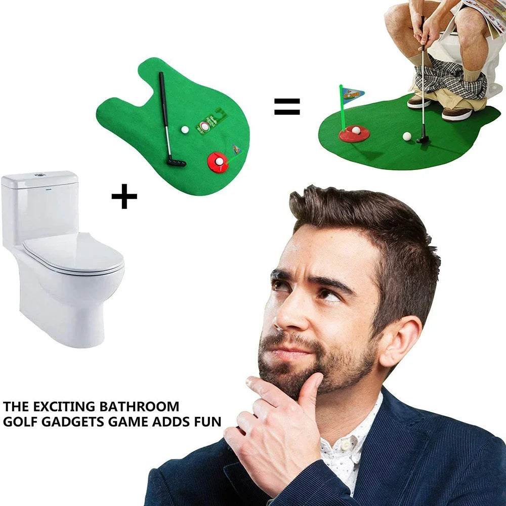 TOILET TIME GOLF GAME