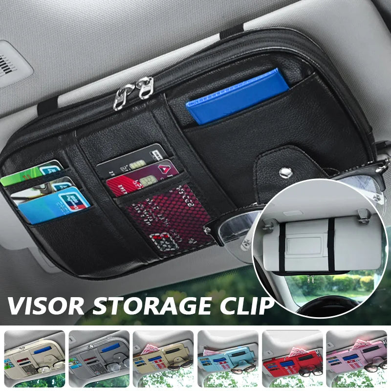 SUN VISOR STORAGE