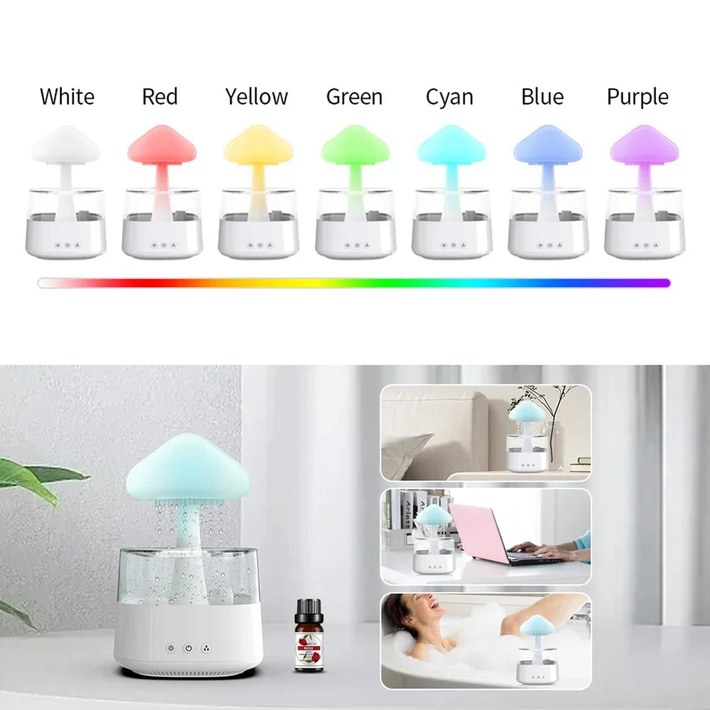 MUSHROOM RAIN HUMIDIFIER