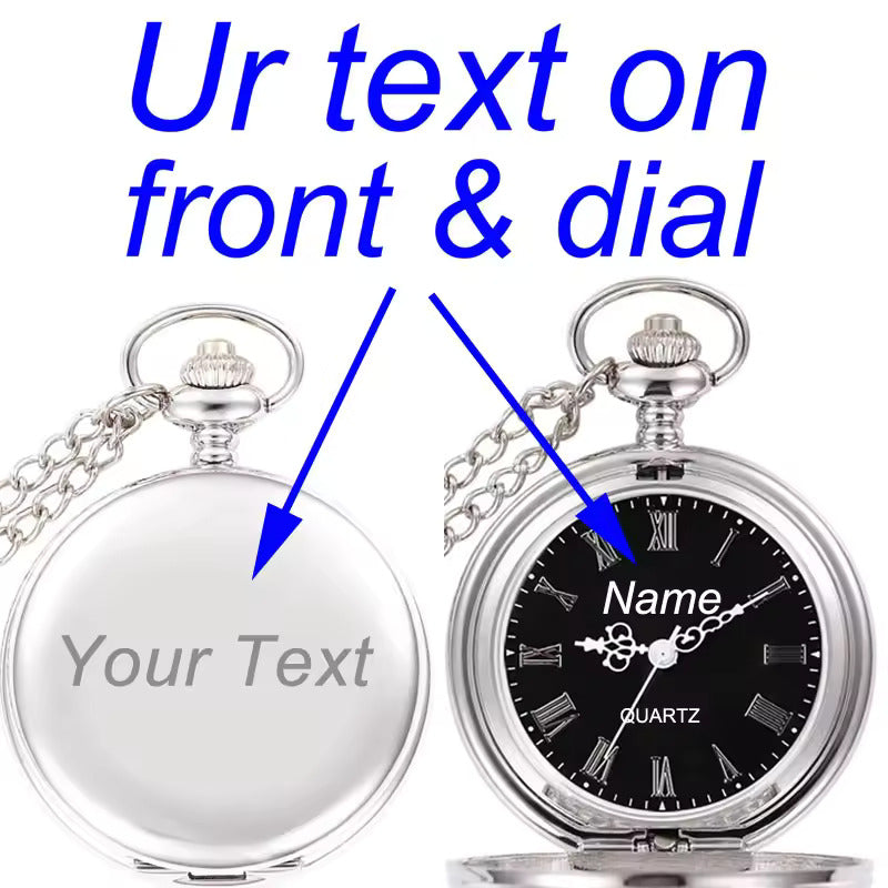 ENGRAVED POCKET WATCH
