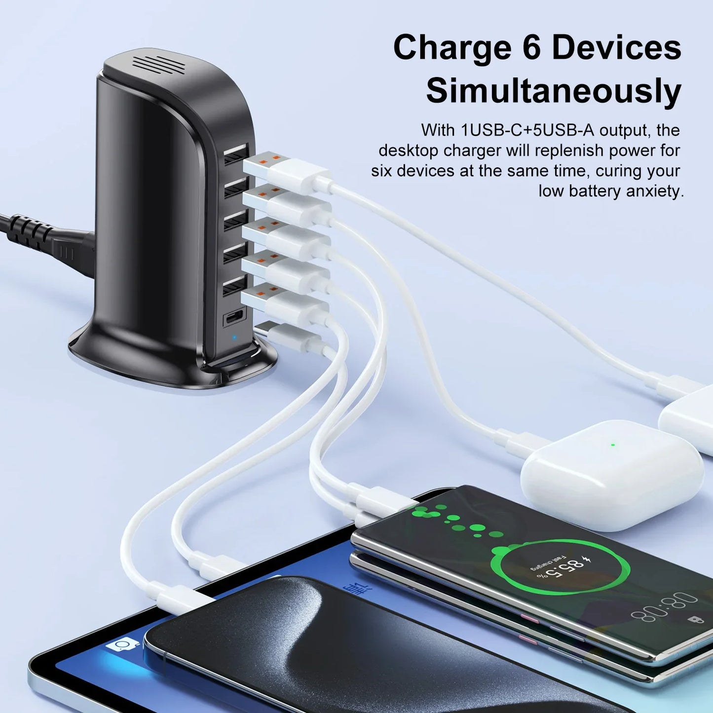 6 PORT USB HUB