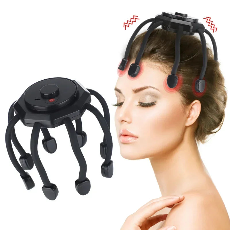 HEAD MASSAGER OCTOPUS