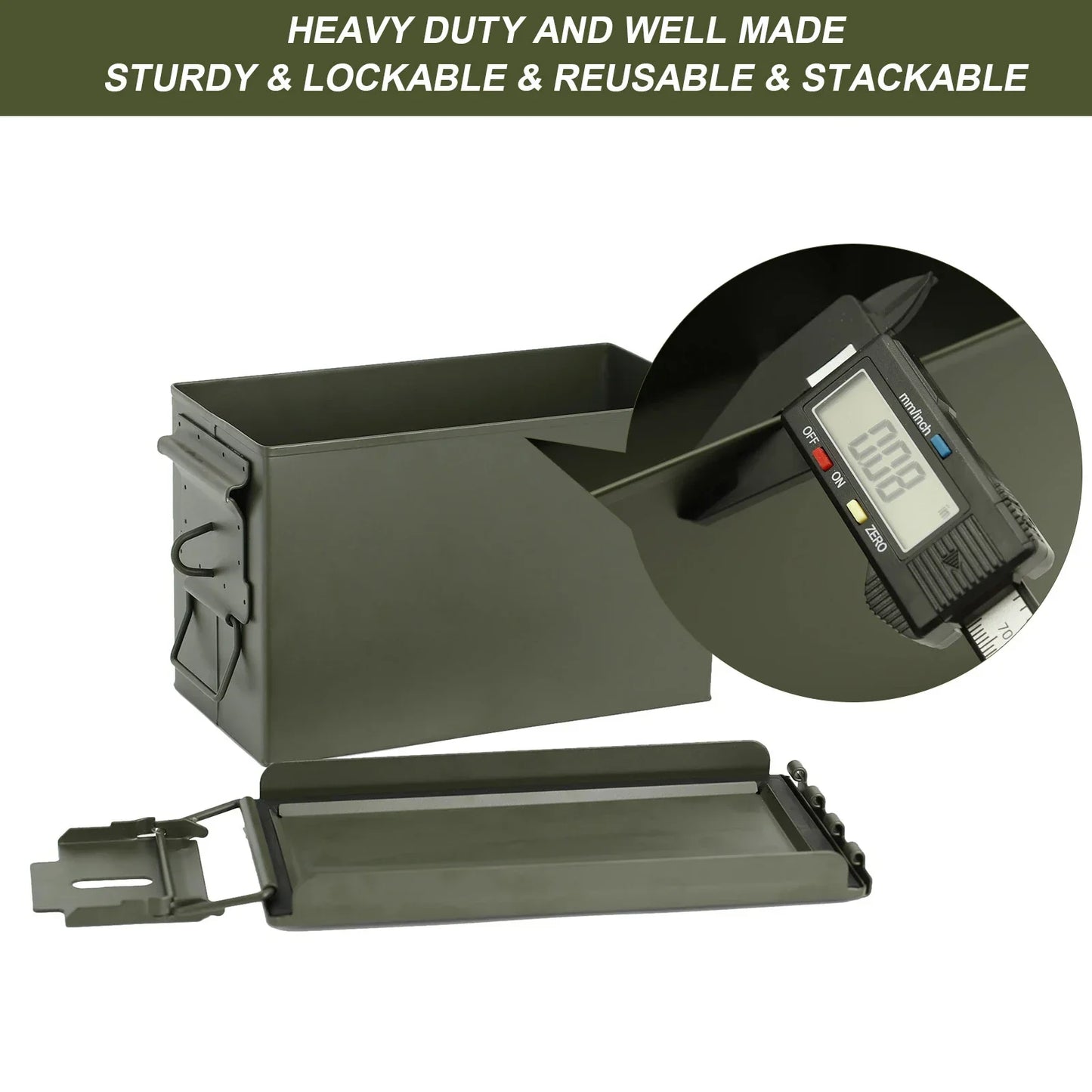 METAL AMMO BOXES