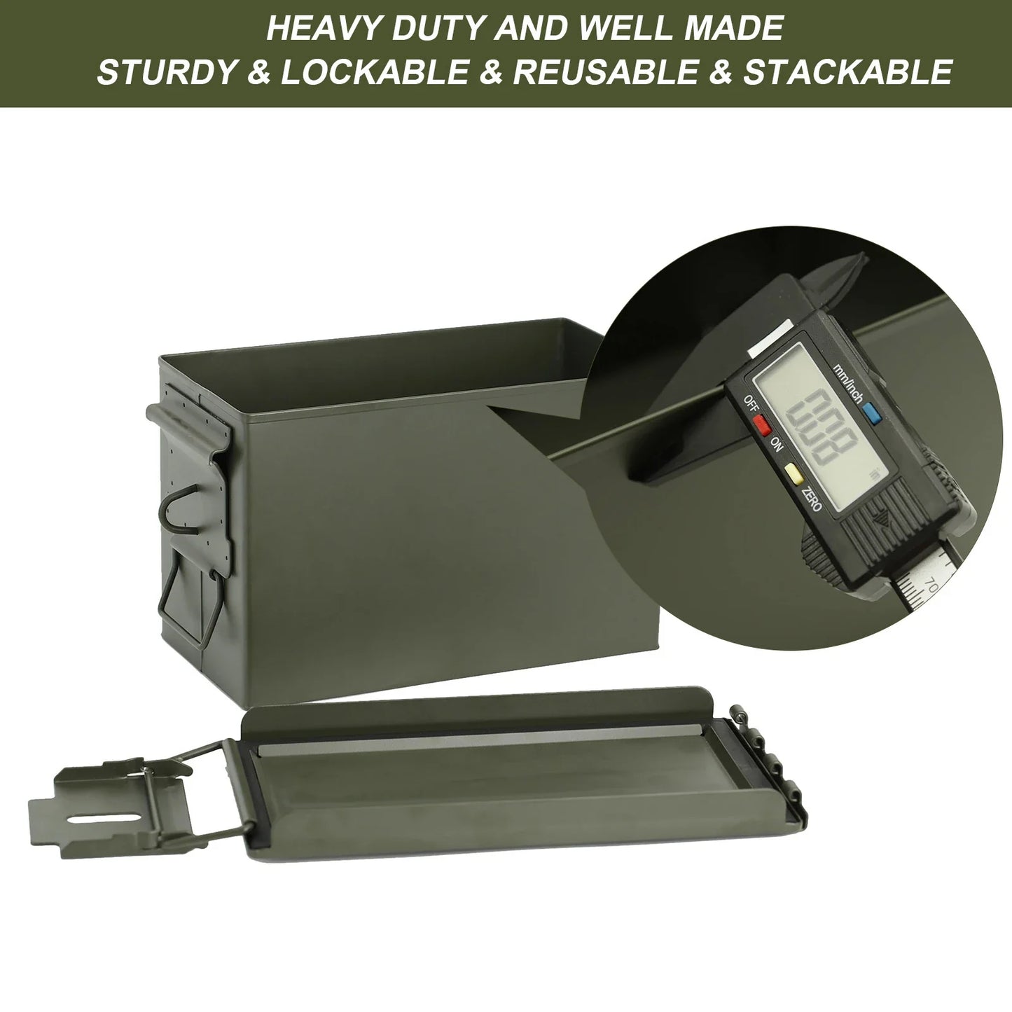 METAL AMMO BOXES