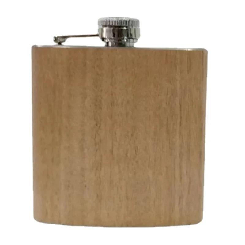 WOODEN FLASK