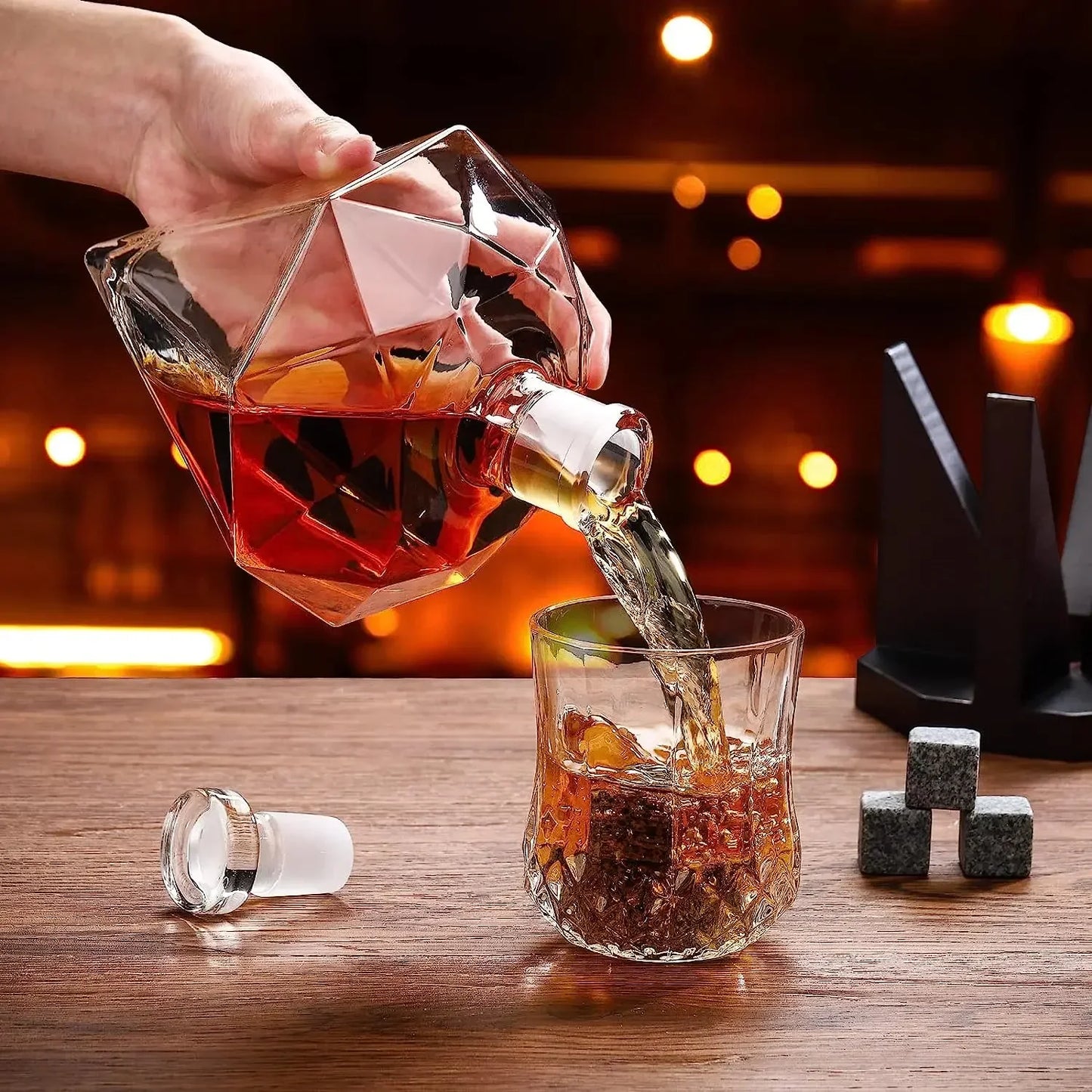 DIAMOND DECANTER