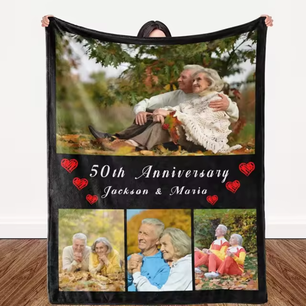 CUSTOM COUPLE BLANKET