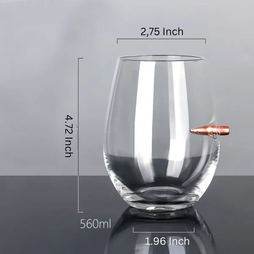 BULLET WHISKEY GLASS