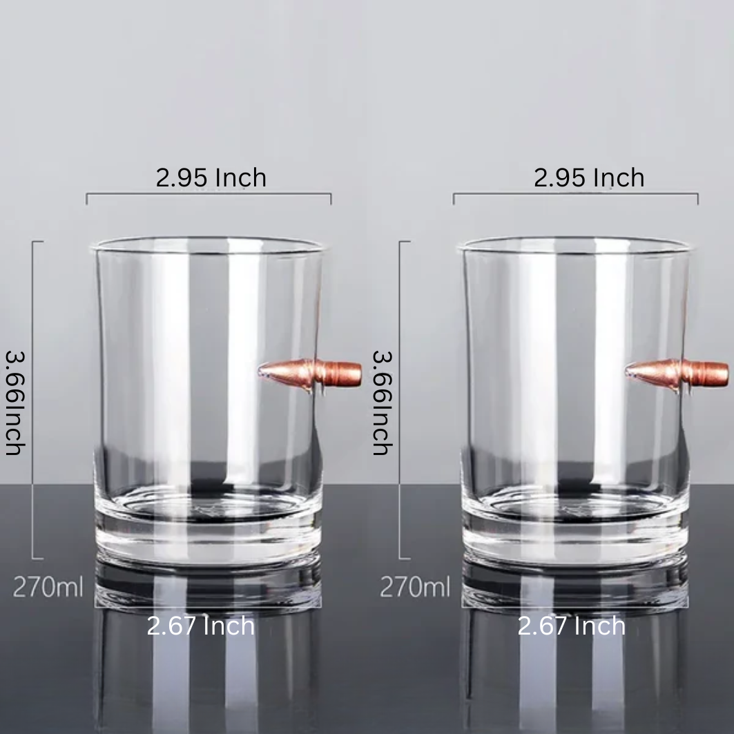 BULLET WHISKEY GLASS