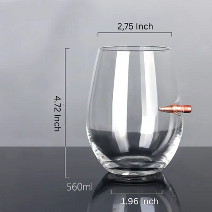 BULLET WHISKEY GLASS